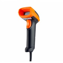 Сканер штрих кода 2D МойPOS MSC-6607C2D (проводной, USB), оранжевый - фото 2
