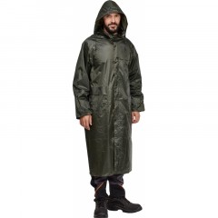 Плащ ПВХ Ливень зеленый 48-50 (L) 170-180 101238 Плащ ПВХ Ливень зеленый 48-50 (L) 170-180 101238 - фото 3