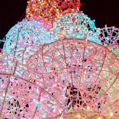 Гирлянда светодиодная Нить 10м 100  цвет: RGB.  с динамикой 230 В 245-409 - фото 5