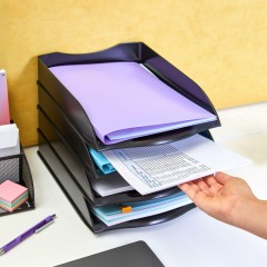 Лоток горизонтальный Attache 4шт/уп черный тд_у Лоток горизонтальный Attache 4шт/уп черный тд_у - фото 9