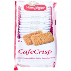 Печенье Cafe Crisp ANNA FAGGIO хруст.карамельное (инд.уп.), 25шт/уп., 150г Печенье Cafe Crisp ANNA FAGGIO хруст.карамельное (инд.уп.), 25шт/уп., 150г - фото 2