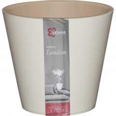 Горшок для цветов London 230 мм, 5л сливочный ING6206СЛ Горшок для цветов London 230 мм, 5л сливочный ING6206СЛ - фото 6