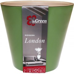 Горшок для цветов London 230 мм, 5л оливковый ING6206ОЛ Горшок для цветов London 230 мм, 5л оливковый ING6206ОЛ - фото 7