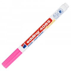 Маркер меловой edding 4085/069. 1-2 мм. Неоновый розовый Маркер меловой edding 4085/069. 1-2 мм. Неоновый розовый - фото 2