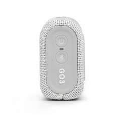 Акустическая система JBL GO 3 White (JBLGO3WHT) - фото 3