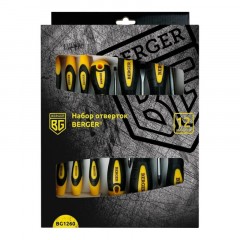 Набор отверток 12 предметов BERGER BG1260 Набор отверток 12 предметов BERGER BG1260 - фото 2