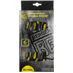 Набор отверток часовых 6 предметов BERGER BG1068 Набор отверток часовых 6 предметов BERGER BG1068 - фото 4