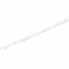 Пружины для переплета металлические Promega office 4,8мм белые 100шт/уп. - фото 2