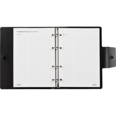 Ежедневник недатированный ATTACHE Digital черный,А5, 272стр., на кольцах - фото 18