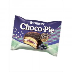 Пирожное в глазури Orion Choco Pie BLACK CURRANT, 12шт/1уп Пирожное в глазури Orion Choco Pie BLACK CURRANT, 12шт/1уп - фото 2