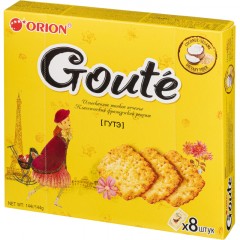 Печенье затяжное Orion GOUTE, 144г Печенье затяжное Orion GOUTE, 144г - фото 4