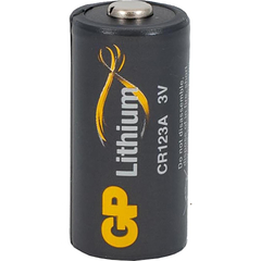 Батарейка GP CR123A 3V литий, д/фотоаппаратов, GPCR123AE - 2CR1, бл/1шт - фото 3