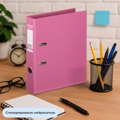 Папка-регистратор Strong Line 50мм, фуксия , ПБП2,карм.кор Папка-регистратор Strong Line 50мм, фуксия , ПБП2,карм.кор - фото 11