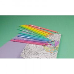 Карандаши цветные 24 цв. 3-гран, Kores Kolores Pastel, 93321 Карандаши цветные 24 цв. 3-гран, Kores Kolores Pastel, 93321 - фото 4