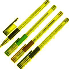 Набор шариковых ручек неавт. Beifa 4цв/наб с резин.манжет АА999-4 Китай - фото 2