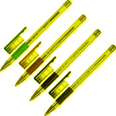 Набор шариковых ручек неавт. Beifa 4цв/наб с резин.манжет АА999-4 Китай - фото 3