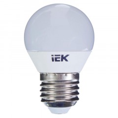 Лампа светодиодная IEK ECO G45 LLE-G45-5-230-30-E27 5Вт 3000К E27 Лампа светодиодная IEK ECO G45 LLE-G45-5-230-30-E27 5Вт 3000К E27 - фото 3