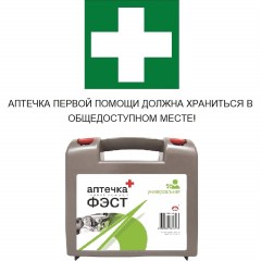 Аптечка первой помощи универсальная офисная ФЭСТ (бокс пластиковый) Аптечка первой помощи универсальная офисная ФЭСТ (бокс пластиковый) - фото 2