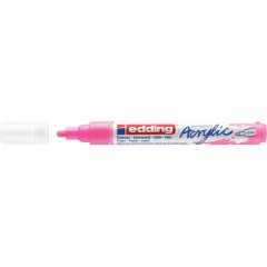 Маркер акриловый Edding 5100/069.кругл.нак. 2-3 мм.Флюор розовый/Neonpink Маркер акриловый Edding 5100/069.кругл.нак. 2-3 мм.Флюор розовый/Neonpink - фото 3