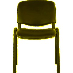 Стул UA_EChair Rio(ИЗО/ISO) черн, к/з черный V-4 - фото 5