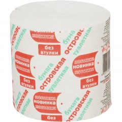 Бумага туалетная ОСТРОВСКАЯ Новинка 1сл б/втул серая30м48рул/уп_СПБ/КЗН/ЧЛБ - фото 3