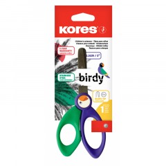 Ножницы детские Kores Birdy,125мм,с пластик. ручками, тупоконечные, ассорти Ножницы детские Kores Birdy,125мм,с пластик. ручками, тупоконечные, ассорти - фото 6