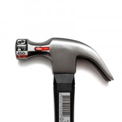 Молоток-гвоздодер 450 г фибергласовая ручка VIRA RAGE 900224 - фото 2