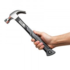 Молоток-гвоздодер 450 г фибергласовая ручка VIRA RAGE 900224 - фото 3