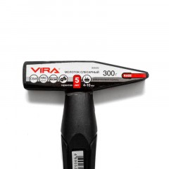 Молоток слесарный 300 г фибергласовая ручка VIRA RAGE 903003 - фото 4
