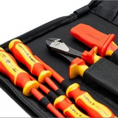 Набор инструмента для работы с электрикой VDE 10 шт. VIRA RAGE 397033 - фото 7