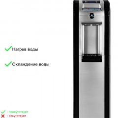 Кулер для воды с нижней загрузкой бутыли Ecotronic P8-LX Black Кулер для воды с нижней загрузкой бутыли Ecotronic P8-LX Black - фото 11