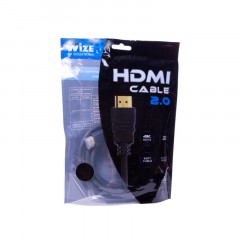 Кабель HDMI - HDMI, M/M, 1 м, v2.0, K-Lock, поз.р, экр, Wize, CP-HM-HM-1M Кабель HDMI - HDMI, M/M, 1 м, v2.0, K-Lock, поз.р, экр, Wize, CP-HM-HM-1M - фото 3