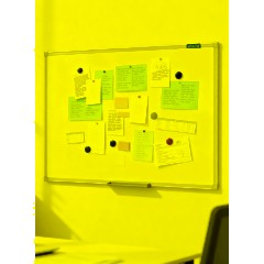 Доска магнитно-маркерная 60х90 Attache лак, алюмин.рама - фото 11