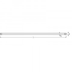 Лампа светодиодная OSRAM ST8B-1.2M 18W/865 230VAC DE 4058075377561 - фото 3