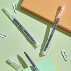 Набор гелевых ручек Attache Free ink, 0,35мм, черн, неавт, б/манж. 12шт/уп - фото 10