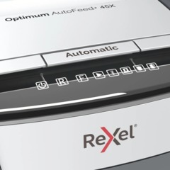 Шредер (уничтожитель) Rexel Optimum AutoFeed+ 45X 4ур.секр.,45лист,20л - фото 5