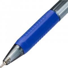Ручка шариковая автомат. Unimax Glide Trio Steel 0,7мм,син,мас,5шт/уп Ручка шариковая автомат. Unimax Glide Trio Steel 0,7мм,син,мас,5шт/уп - фото 3