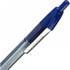 Ручка шариковая автомат. Unimax Glide Trio Steel 0,7мм,син,мас,5шт/уп Ручка шариковая автомат. Unimax Glide Trio Steel 0,7мм,син,мас,5шт/уп - фото 8