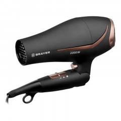 Фен BRAYER BR3000BN, 2200 Вт, 2 скор., холодный воздух Фен BRAYER BR3000BN, 2200 Вт, 2 скор., холодный воздух - фото 2