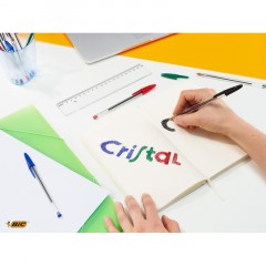 Ручка шариковая неавтомат. BIC Cristal синий 0,32 мм Франция Ручка шариковая неавтомат. BIC Cristal синий 0,32 мм Франция - фото 9