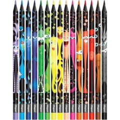 Набор для рисования Maped COLOR'PEPS MONSTER:12 флом,15 пласт.цв.кар,984718 - фото 2