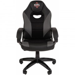 Кресло VT_EChair Easy Game-690 TPU кожзам черный/серый пластик Кресло VT_EChair Easy Game-690 TPU кожзам черный/серый пластик - фото 2