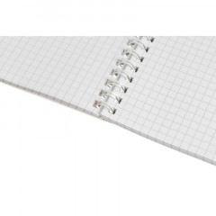 Тетрадь общая Attache Cristal,80л,клет,А4,спир,обл.мел.карт - фото 7