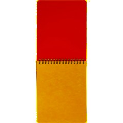 Блокнот А5,60л,кл,спир,пласт.обл,тонир.бл. Attache Bright colours Желтый - фото 5