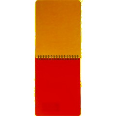 Блокнот А5,60л,кл,спир,пласт.обл,тонир.бл. Attache Bright colours Желтый - фото 7