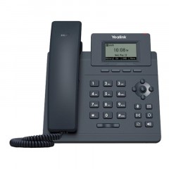 IP-телефон Yealink SIP-T30P, 1 аккаунт, PoE, без БП