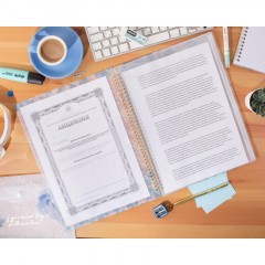 Папка файловая на спирали А4 Bloom Attache Selection с 5 файлами Папка файловая на спирали А4 Bloom Attache Selection с 5 файлами - фото 5