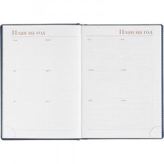 Ежедневник недатированный А5 LEADER (СИНИЙ) 3-129/01 - фото 9