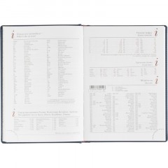 Ежедневник недатированный А5 LEADER (СИНИЙ) 3-129/01 - фото 11