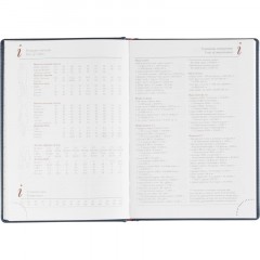 Ежедневник недатированный А5 LEADER (СИНИЙ) 3-129/01 - фото 12